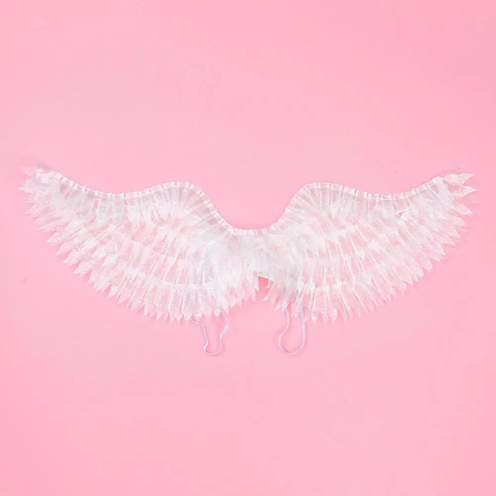 Ailes de plumes lumineuses pour enfants, ailes d'ange, accessoire de Costume, ailes de fée pour spectacle sur scène, pour Cosplay, concours de noël