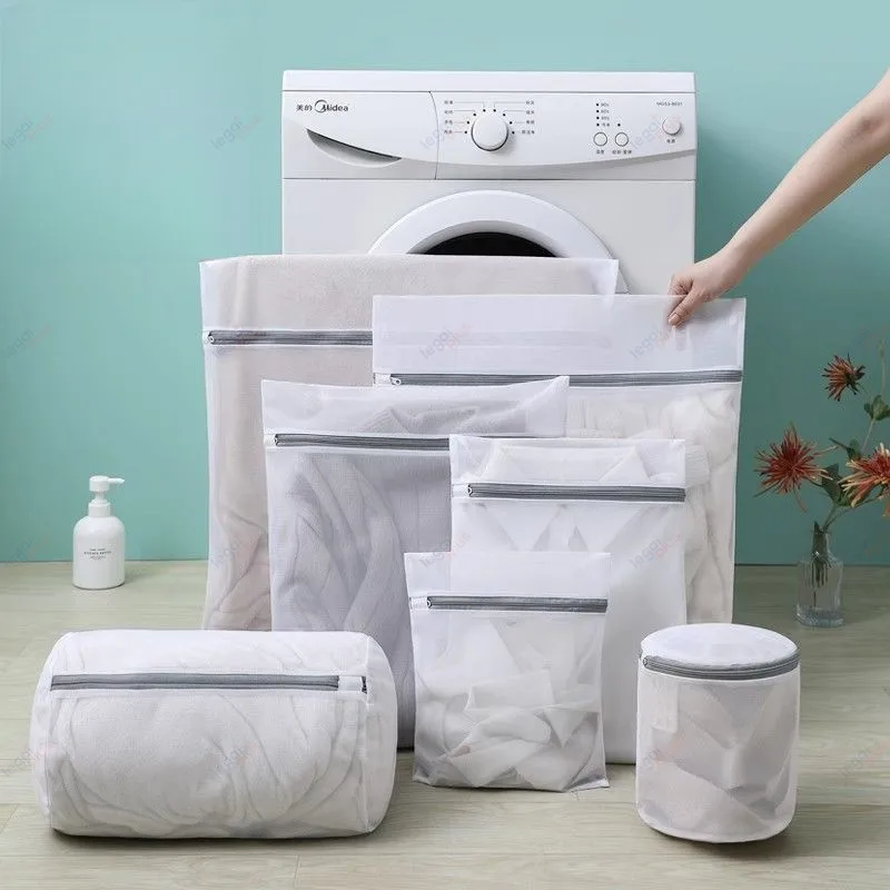 Saco Protetor para Lingerie e Roupas Finas Antienrolamento e Antideformação para Máquina de Lavar