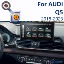 For Audi Q5 2018 2019 2020 2021 2022 2023 Car Phone Holder Screen Fixed Magnetic Suction Wireless Charging Stand Base Car Mounts