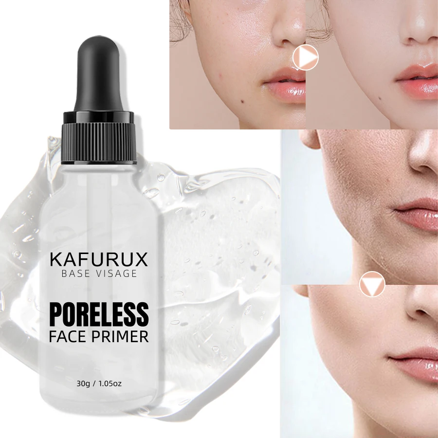 1 lozione primer trasparente idratante gelatina professionale da utilizzare prima della fondotinta per il viso, base per trucco liscia e di lunga durata