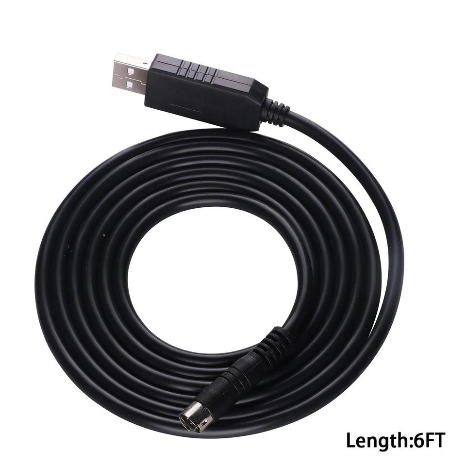 USB プログラミングケーブル Yaesu Cat 8 ピン FTDI と互換性あり CT