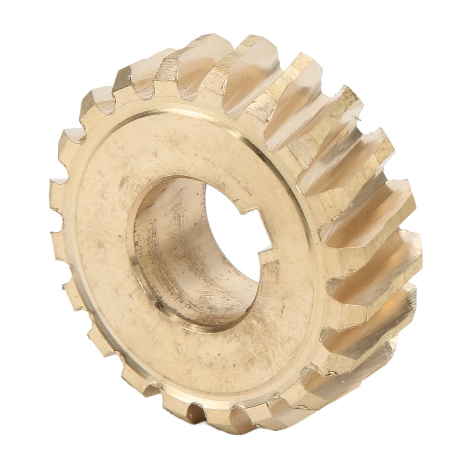 20T Worm Gear 917‑04861 917‑05861 1‑7/8in OD Copper Rustproof Replacement for Craftsman 40‑42in Snowblowers