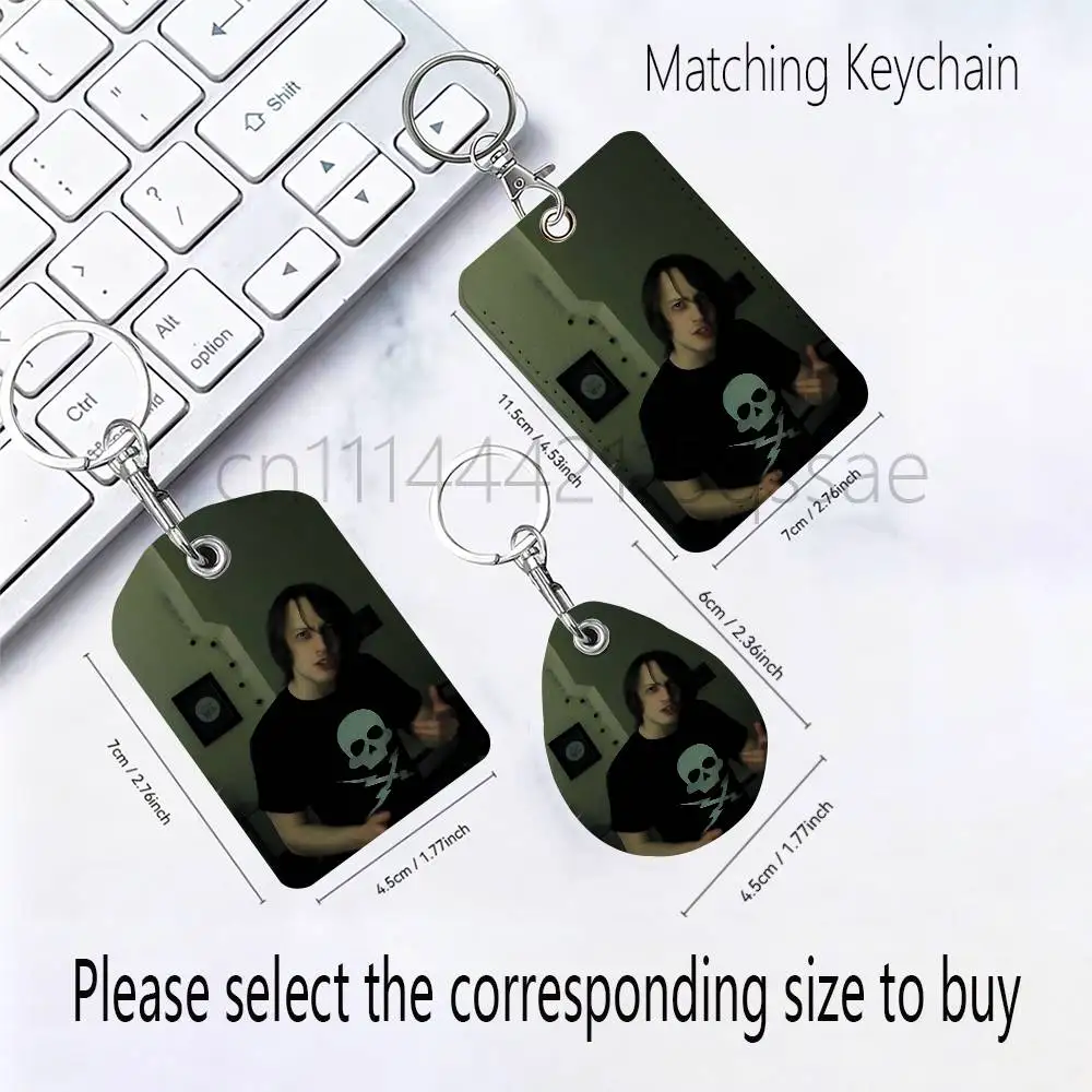 HABIT E-EverymanHYBRID E-EMH Card Keychain Fashion Pendant Bag ID Door Card Case Bus Card Cute Adult