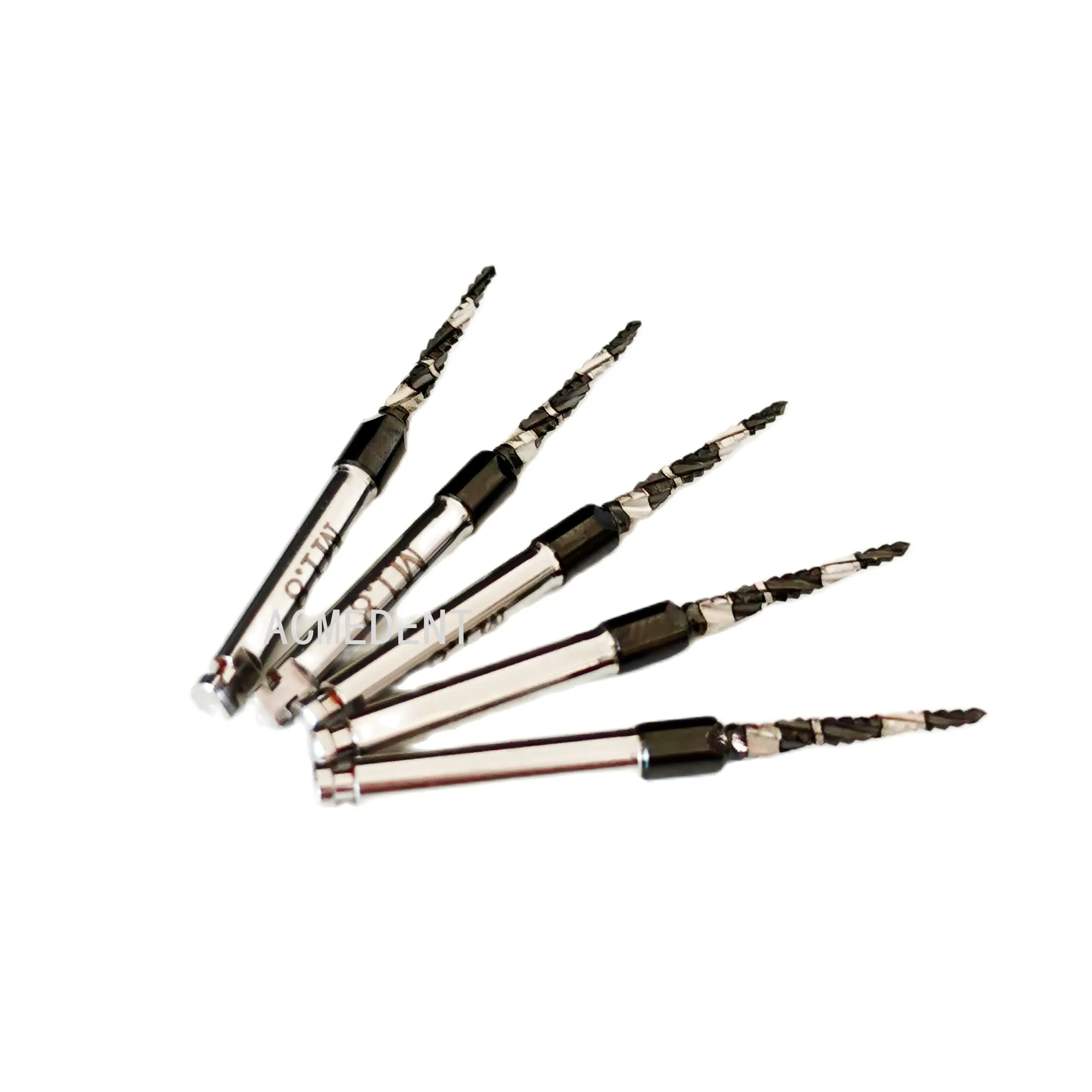 5 pcs Dental Bone Implant Lindermann Drill Graft Bit Dentist Clinic Lab Material Black φ1.8mm