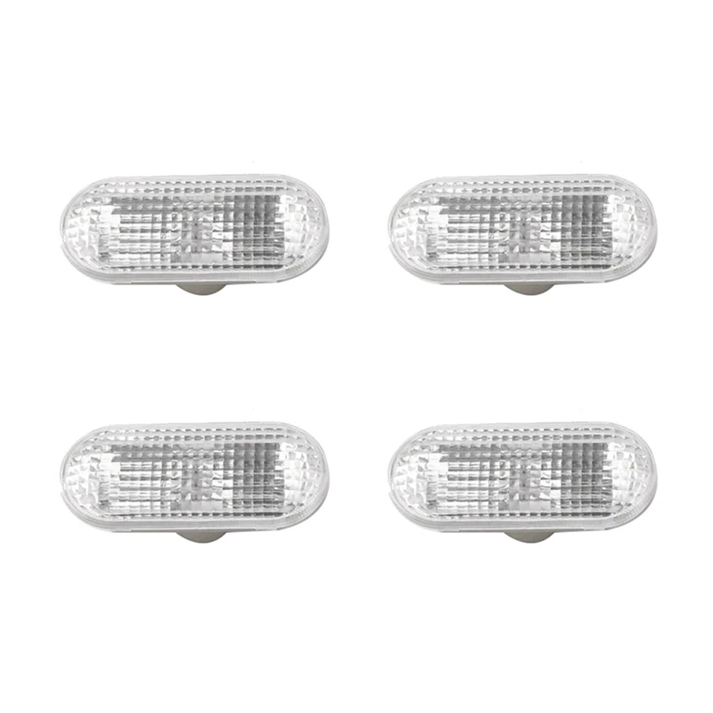 4Pcs Car Fender Side Marker Light Turn Signal Light For Ford Focus 2 2005-2008 4M5A-13K309-AA