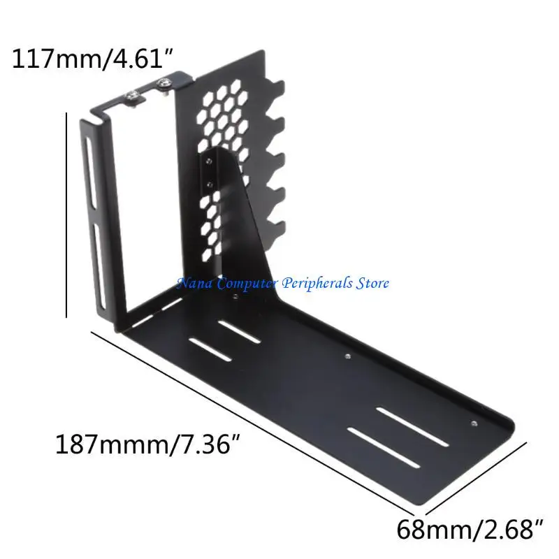 F68C Ditingkatkan SXJ-B Vertikal GPU Holder GPU Dukungan Braket Vertikal GPU Mount Bracket Dengan Sekrup SXJ B B