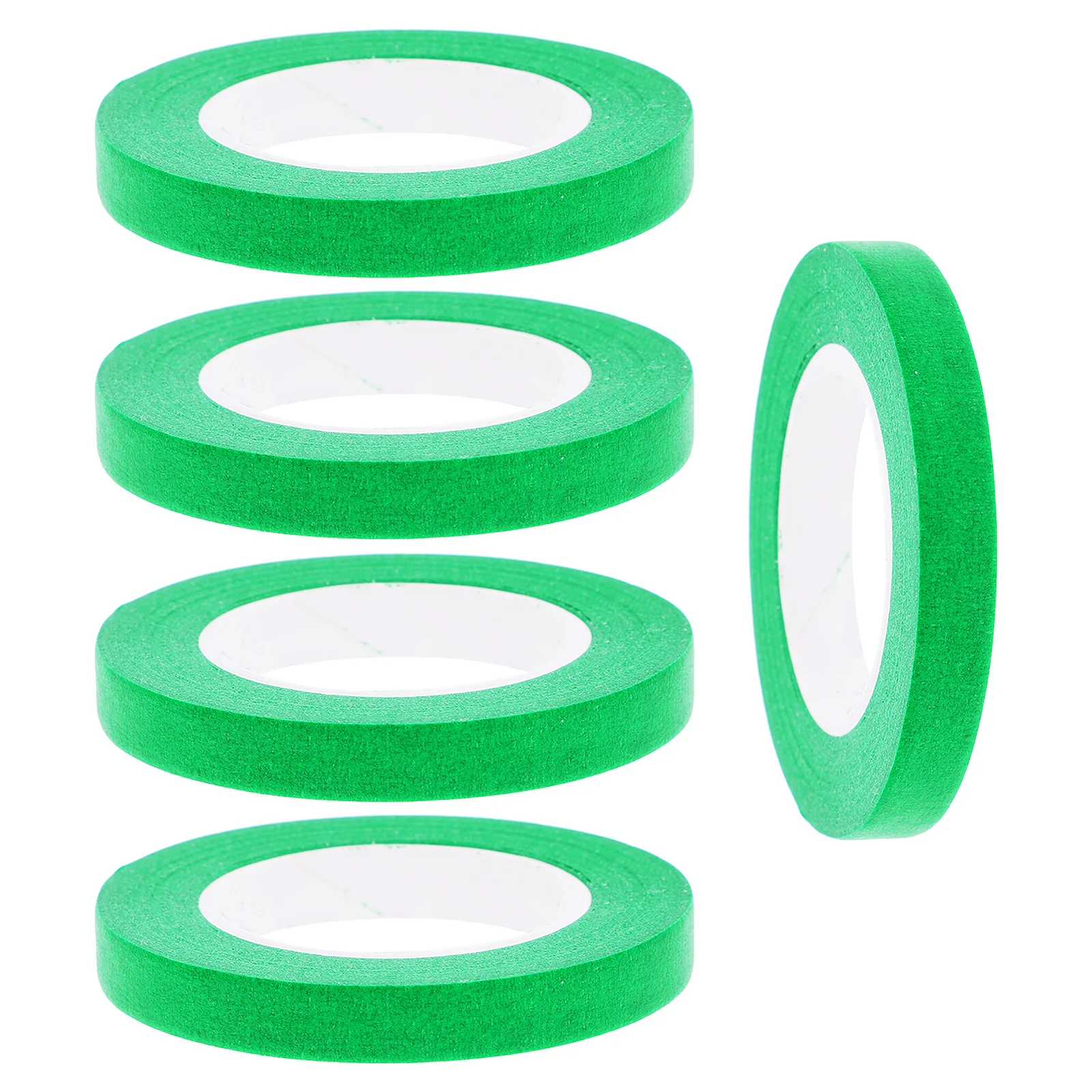 5Pcs Masking Tape Rolls Adhesive Painter Tape for Home Decor Car Painting DIY Crafts Art Projects Multi-Purpose Craft
