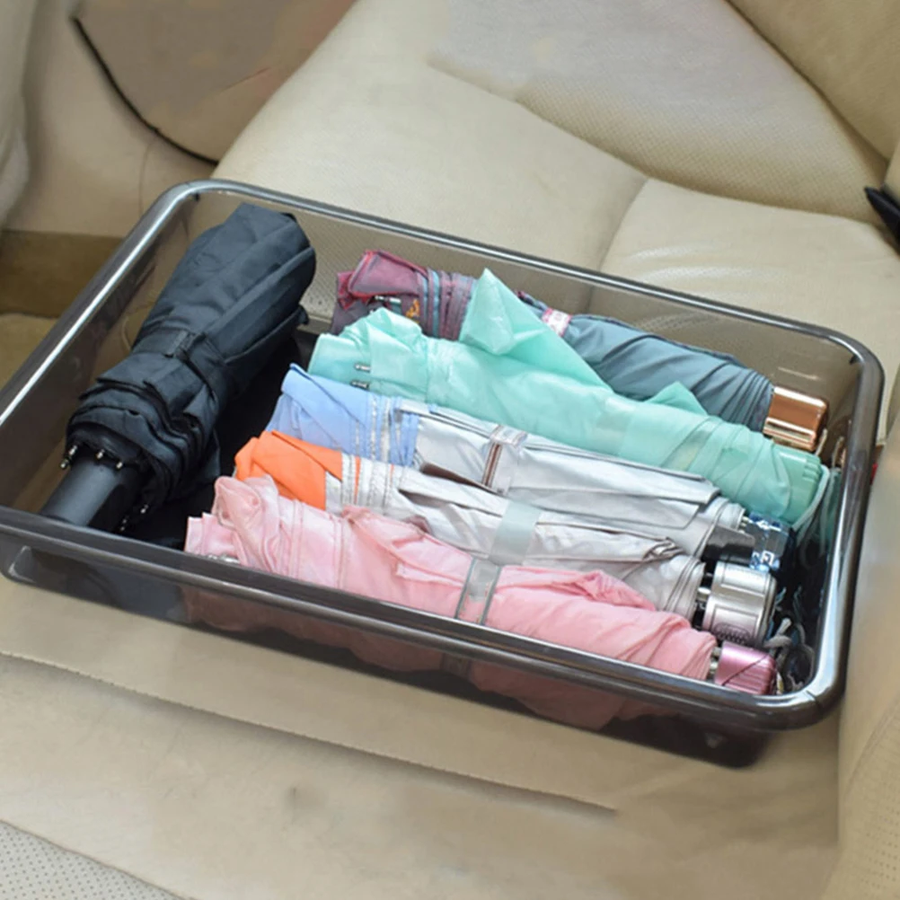 

2pcs Car Storage Box Under Seat Organizer for SUV Trunk Accessories Multifunctional Shoe Interior Organizers