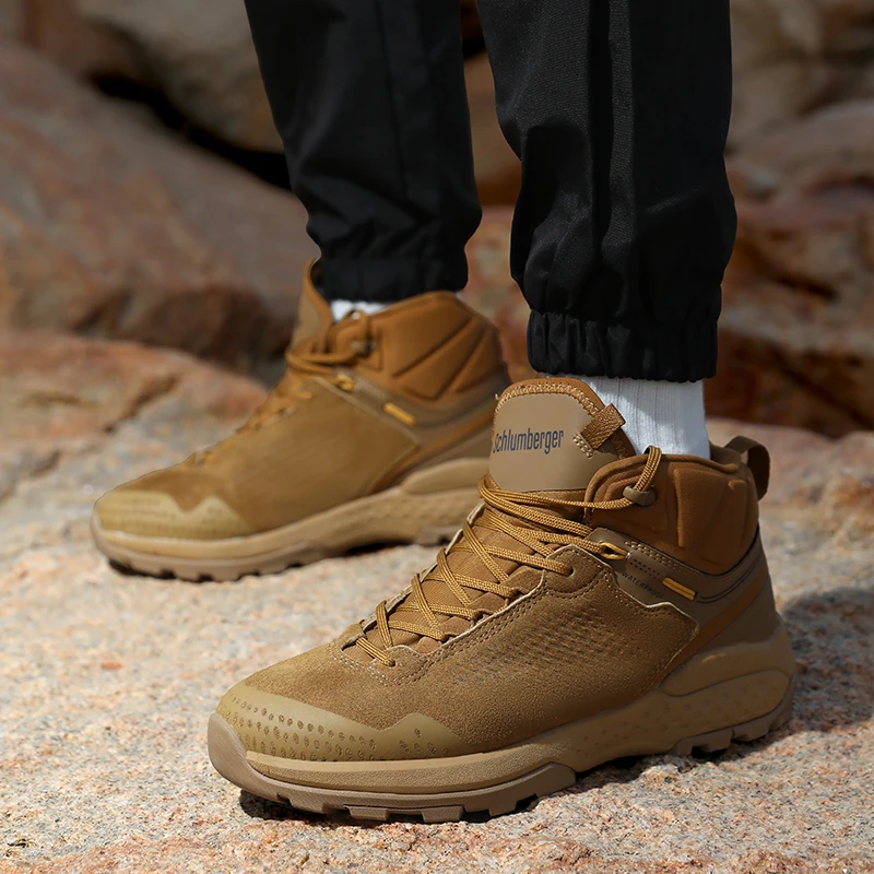 

Original Brand Unisex Comfortable Anti Slip Trekking Sneaker Designer Mid-Top Outdoor Hiking Shoe Autumn/Winter Trekking Boots