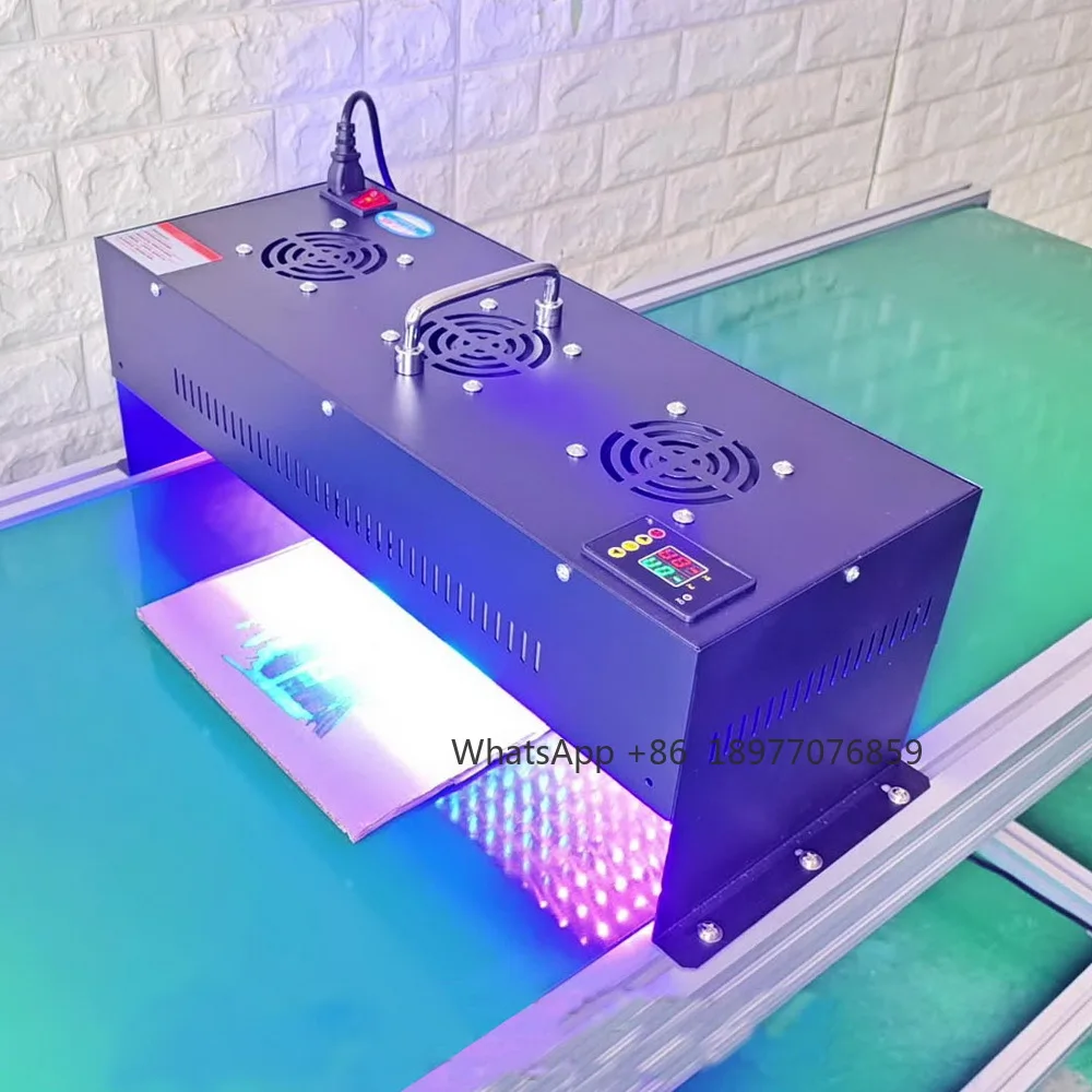 

450 Вт 365 нм 395 нм 405 нм УФ-светодиодная лампа для отверждения исчезания для конвейера, отверждения шелкографии, УФ-лака, сушилка