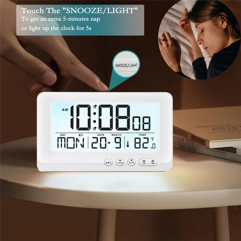 AT29-السفر المنبه بطارية تعمل المنبه السفر المنبه بطارية تعمل #1