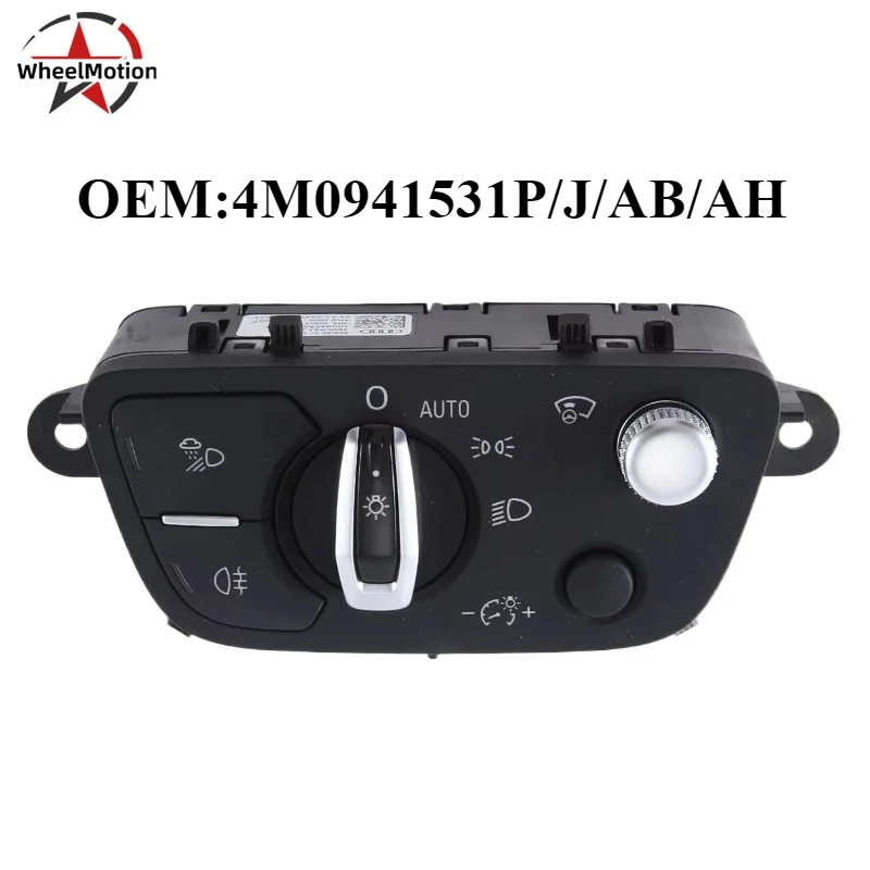 

OEM 4M0941531P/J/AB/AH Headlight Adjustment Control Switch For Audi A4 A5 Q5 Q7 SQ5 2018 - 2023