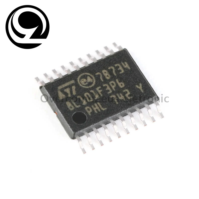 

Original STM8L101F3P6 TSSOP-20 16MHz 8KB Flash 8-bit Microcontroller-MCU