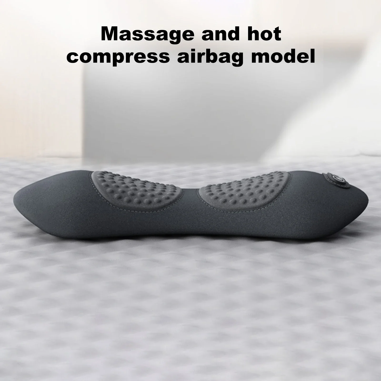 Okayso  3 in 1 Lumbar Support Pillow Adjustable Height Back Massager Waist Pillow with Heat Memory Foam Back Pillow - view 4