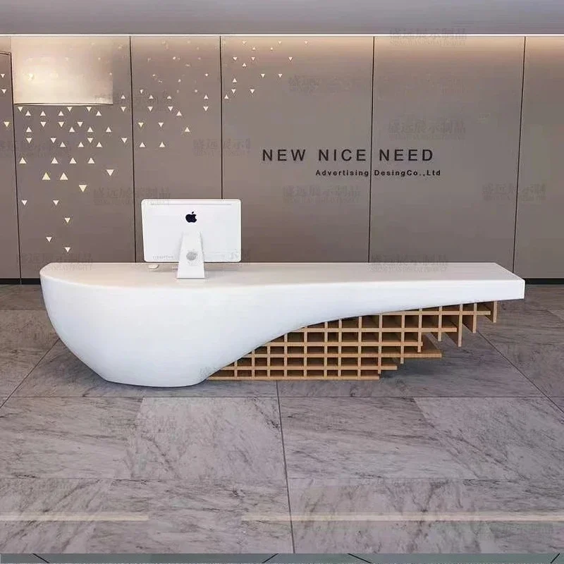 

Paint arc front desk service desk intermediary training institution company beauty salon hotel checkout page