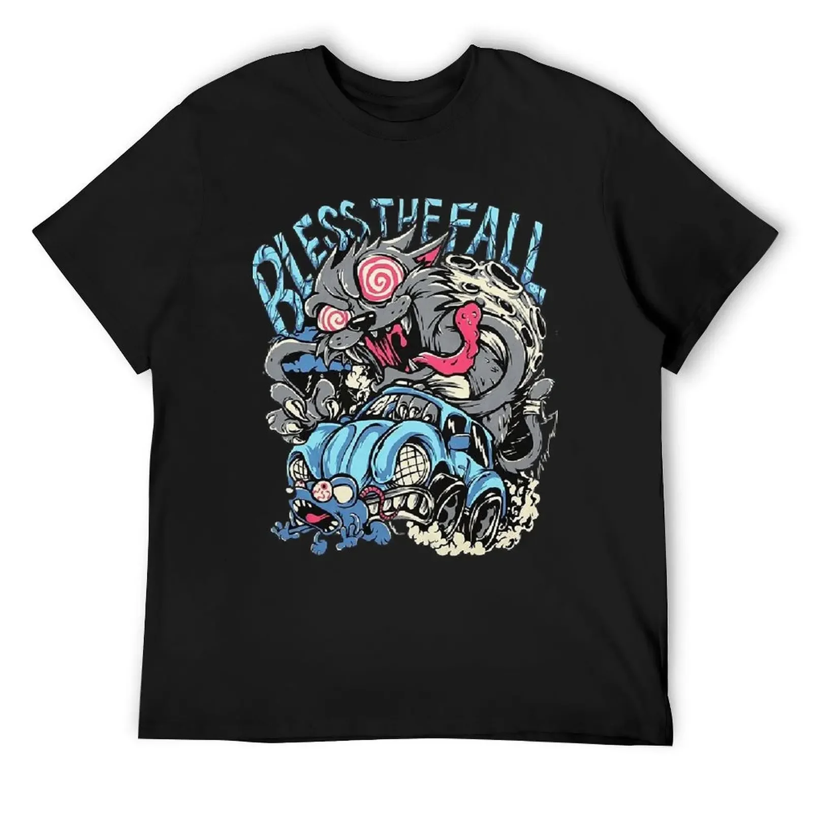 

blessthefall T-Shirt heavyweights customs graphics slim fit t shirts for men