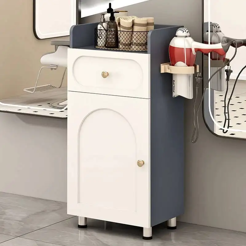 وظيفية فاخرة صالون عربة درج نمط تخزين الجمال عربة تسوق الحلاق Moderncarrello Parrucchiere صالون الأثاث #4