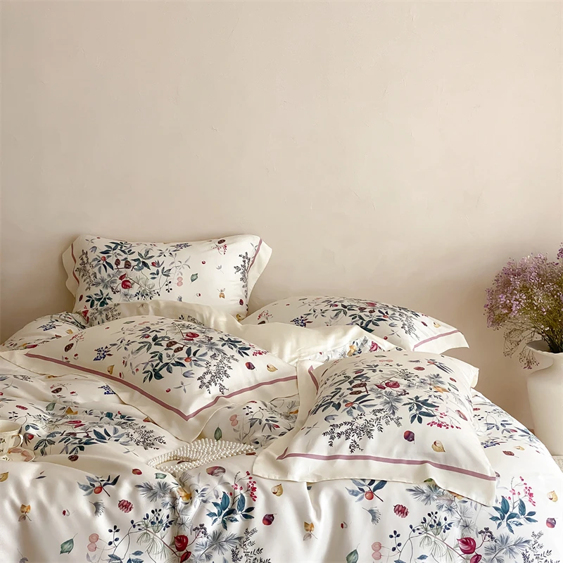 Botanisches Blumen-Lyocell-Bet – Hot Home Of Textiles Bewertung und Preis