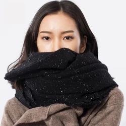 Winter Kaschmir Schal Frauen Dicke Warme Schals Wraps Dame Solide Schals Mode Quasten Pashmina Decke qualität foulard 2021 Neue