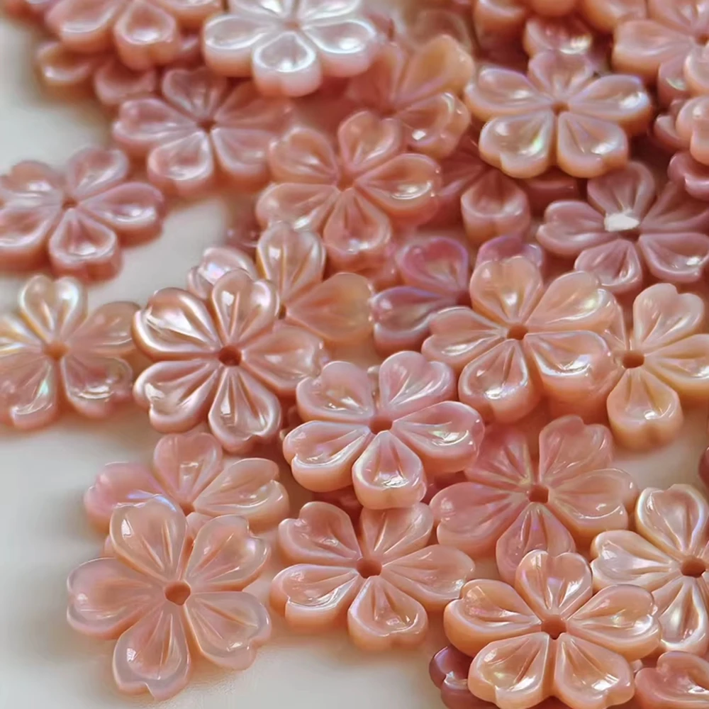 

10 шт./лот натуральный ракушка цветок дырокол заводская оптовая цена 10 мм для подвесок серьги ювелирные изделия DIY