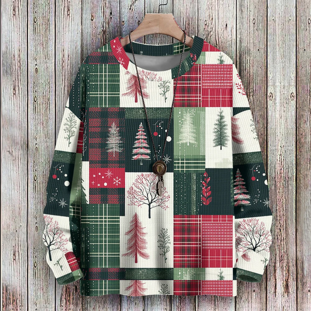 Autumn Long Sleeve Christmas Sweater Winter Fashion Men Pulover Casual Outenwear Streetwear Women Clothing Elegant Outwear