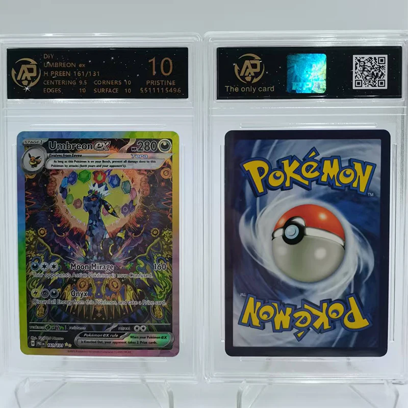 البوكيمون أنيمي بطاقة مخزن جديد PSA تتدرج سلسلة بطاقات Gengar Espeon Ho-Oh Charizard بطاقات البوكيمون لتقوم بها بنفسك بطاقة تصنيف سلسلة البوكيمون