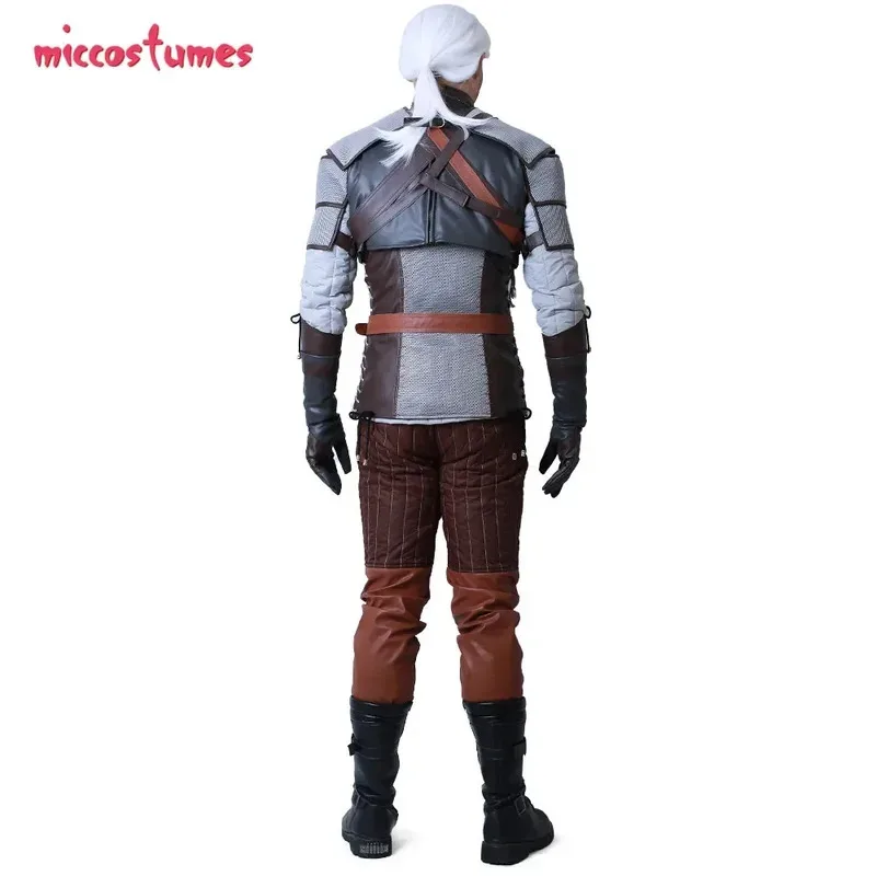 

CyMiccostumes Мужской костюм для косплея Wild Hunt, наряд на Хэллоуин, костюмы на Хэллоуин