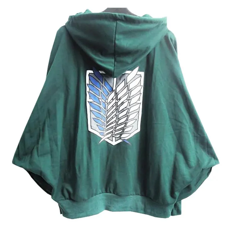 Attack on giant cloak Wings of Freedom jacket cloak bat shirt cotton anime cosplay cosplay costume 2020 cosplay