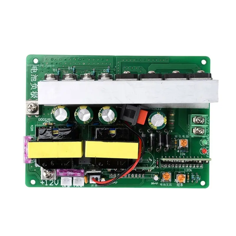 AAAEL-DC 12-14.5V To AC 220V Sine Wave 500W Inverter Module Boost Converter Transformer With Switch And Fan Interface