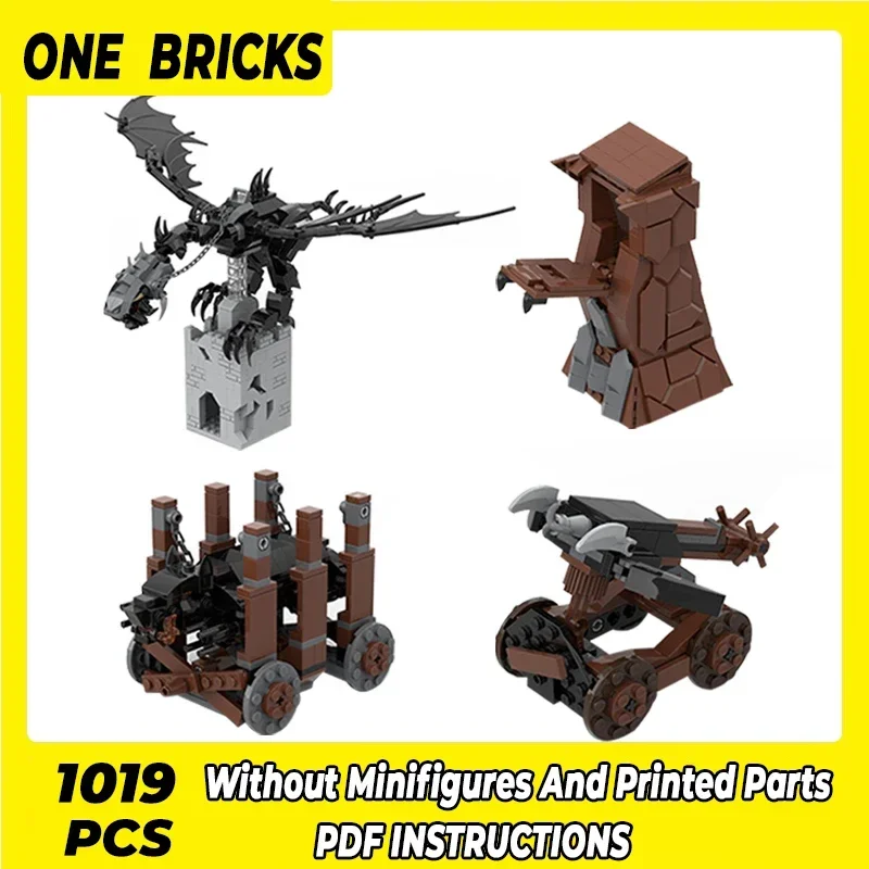 Popular Rings Movies Model Moc Building Bricks Remote Siege Weapons Technology Blocks Gifts Christmas Toys DIY Sets Assembly