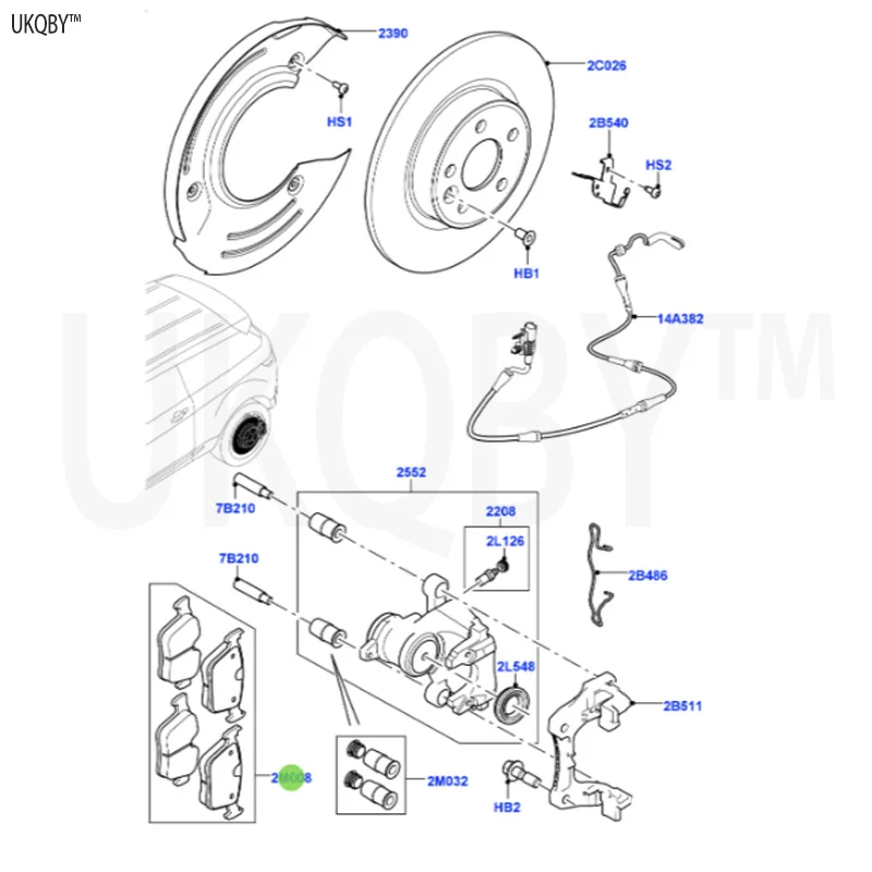 

Инструмент для тормозных колодок Ja gu ar X E Series 2015 La nd Ro v er T2H7439 T2R36215 T2H7439 T2H9989 LR110327 LR061385 T2H52754