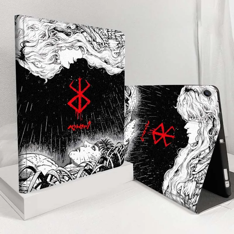 Berserk Fashion Anime Tablet Case For Samsung Galaxy Tab A A7 A8 A9 A11 S6 S11 Lite Plus 10.1 10.4 10.5 بوصة