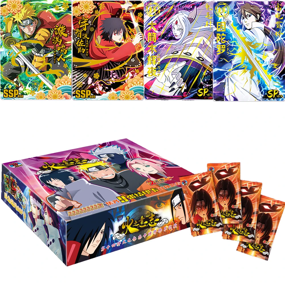 

Genuine Naruto Cards Limited Explosive Diamond Flash Haruno Sakura Game Collection Cards Children's Christmas Gifts Toys Gift