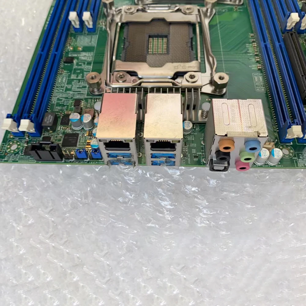 Imagem -03 - Placa-mãe para Supermicro X10dal-i E52600 v4 Processador da Família v3 Ddr4 Lga2011 Sata3