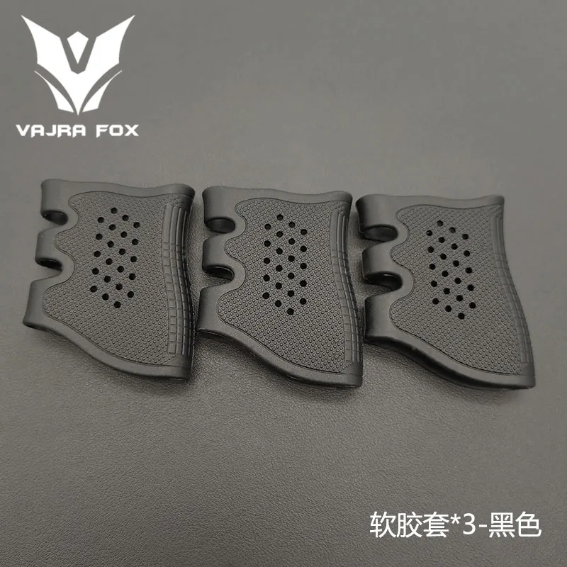 Anti Slip Tactical Handgun Rubber Grip Protect Cover Weapon Gun Universal Rubber Glove Fit Glock Pistol Handle Accessories