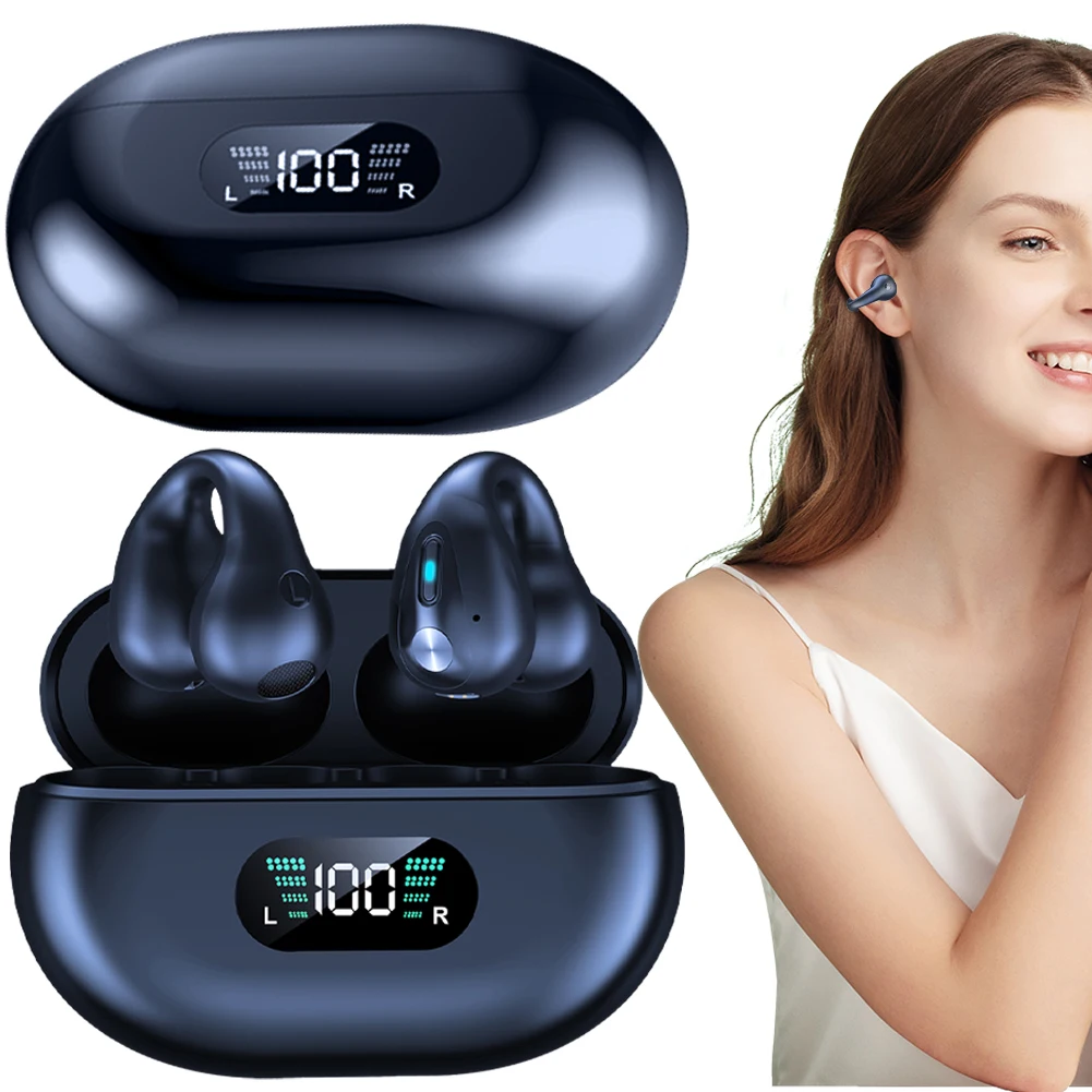 YYK-Q80 AI Translator Earbuds Smart Voice Real Time 144 Languages Translator Headphones Wireless BT Earphone for Travel Business