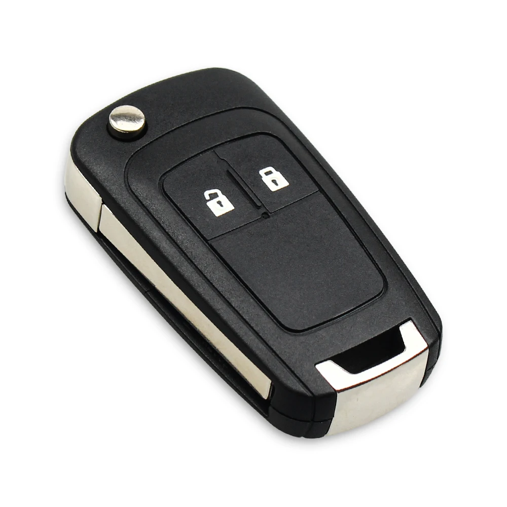 DANDKEY 2/3/4 Buttons Remote Flip Folding Car Key Shell Cover Case For Chevrolet Camaro/Cruze/Equinox/Impala/Malibu/Sonic