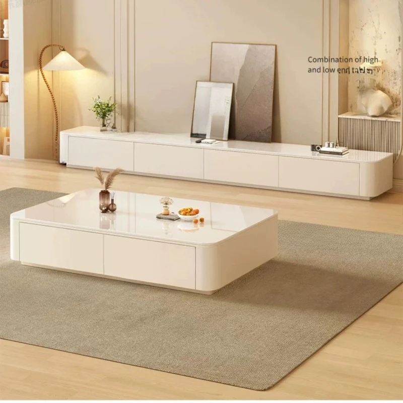 Multifunctional Patio Coffee Table Modern Minimalist Coffee Table Mid Century Commercial Mesinha Para Sala Garden Furniture Sets