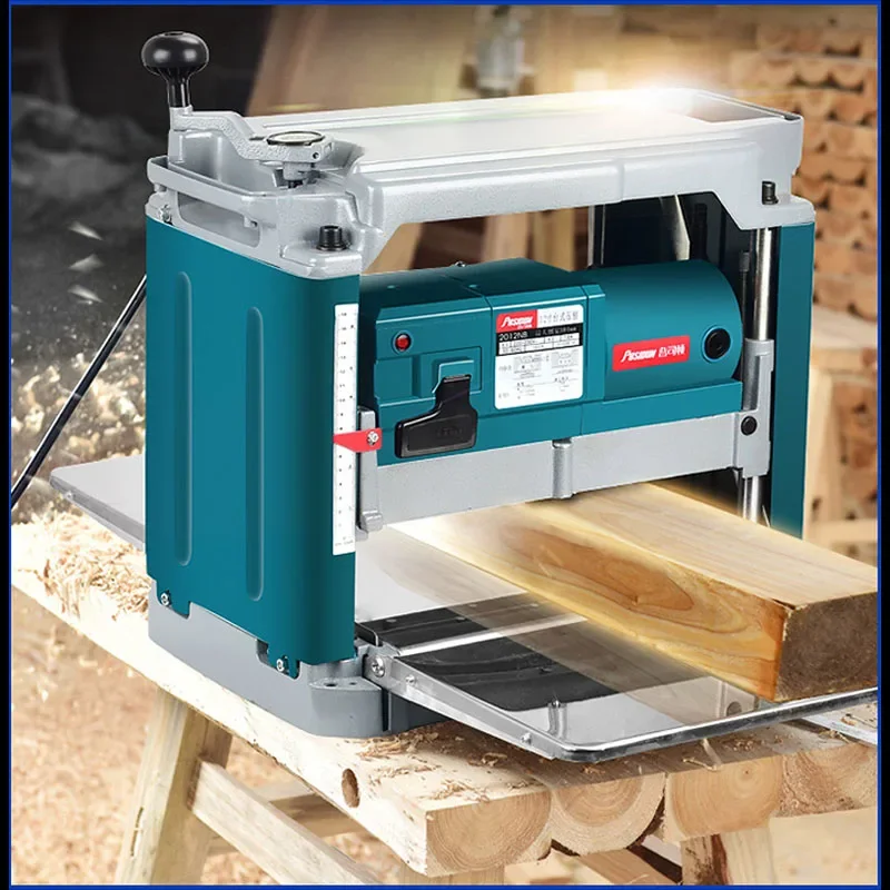 

NEW 12inch Woodworking Multi-function Planer Power Tools Household Single-sided High-power Desktop Planer