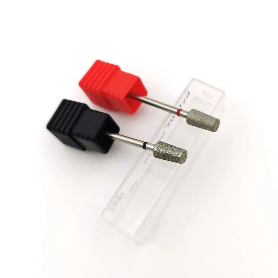 HYTOOS-لقم ثقب الأظافر الماسية ، لقمة بشرة روسية ، مثقاب مانيكير كهربائي ، مطاحن لدغ دوارة ، أداة إكسسوارات الأظافر ، حصى دقيق #3