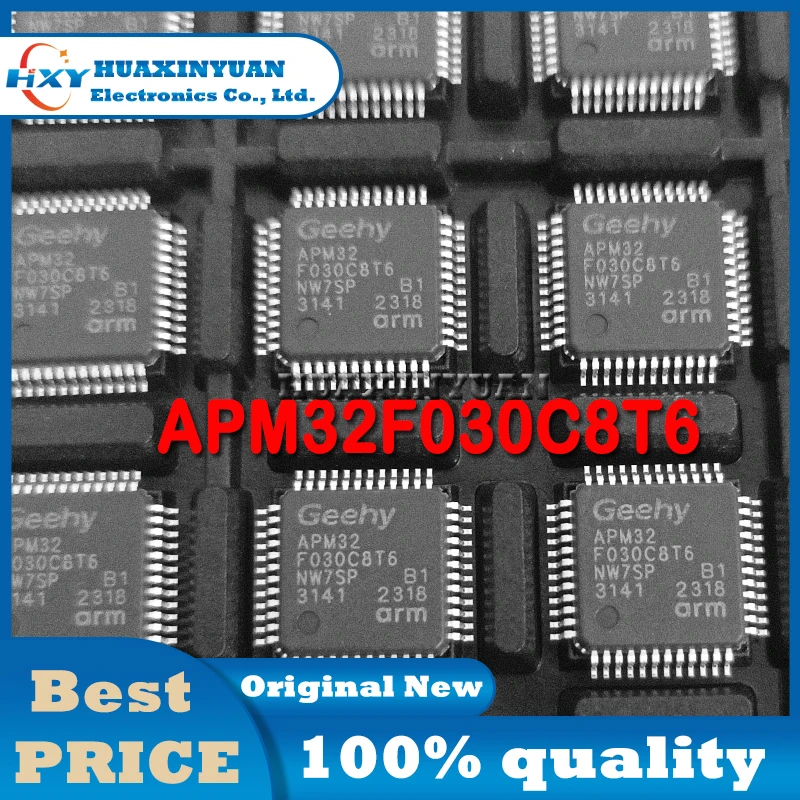 10pcs/lot APM32F030C8T6 APM32 F030C8T6 LQFP48 100% Original Brand New