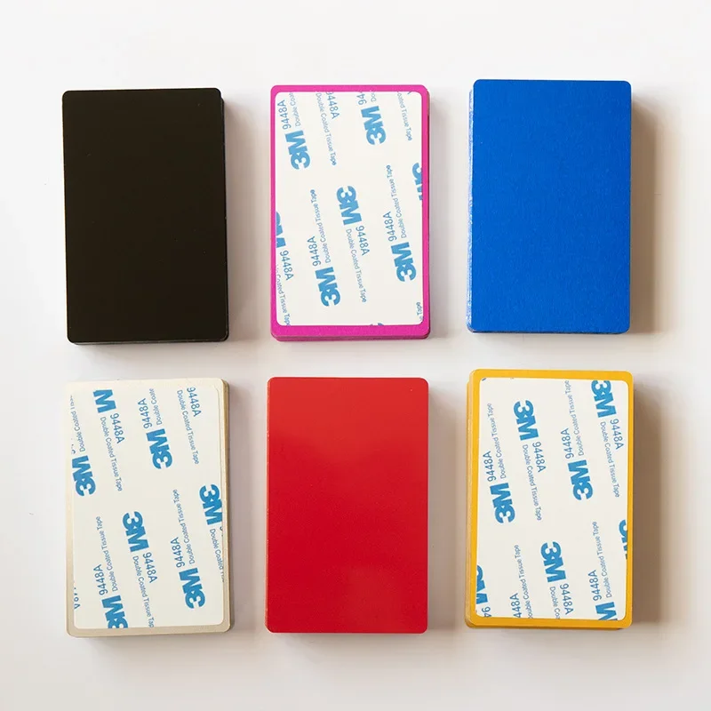 

Пустая металлическая табличка с клейкой подложкой, очень толстая, механическое оборудование, многоцветная вывеска, лазерная маркировка 86*54 мм.