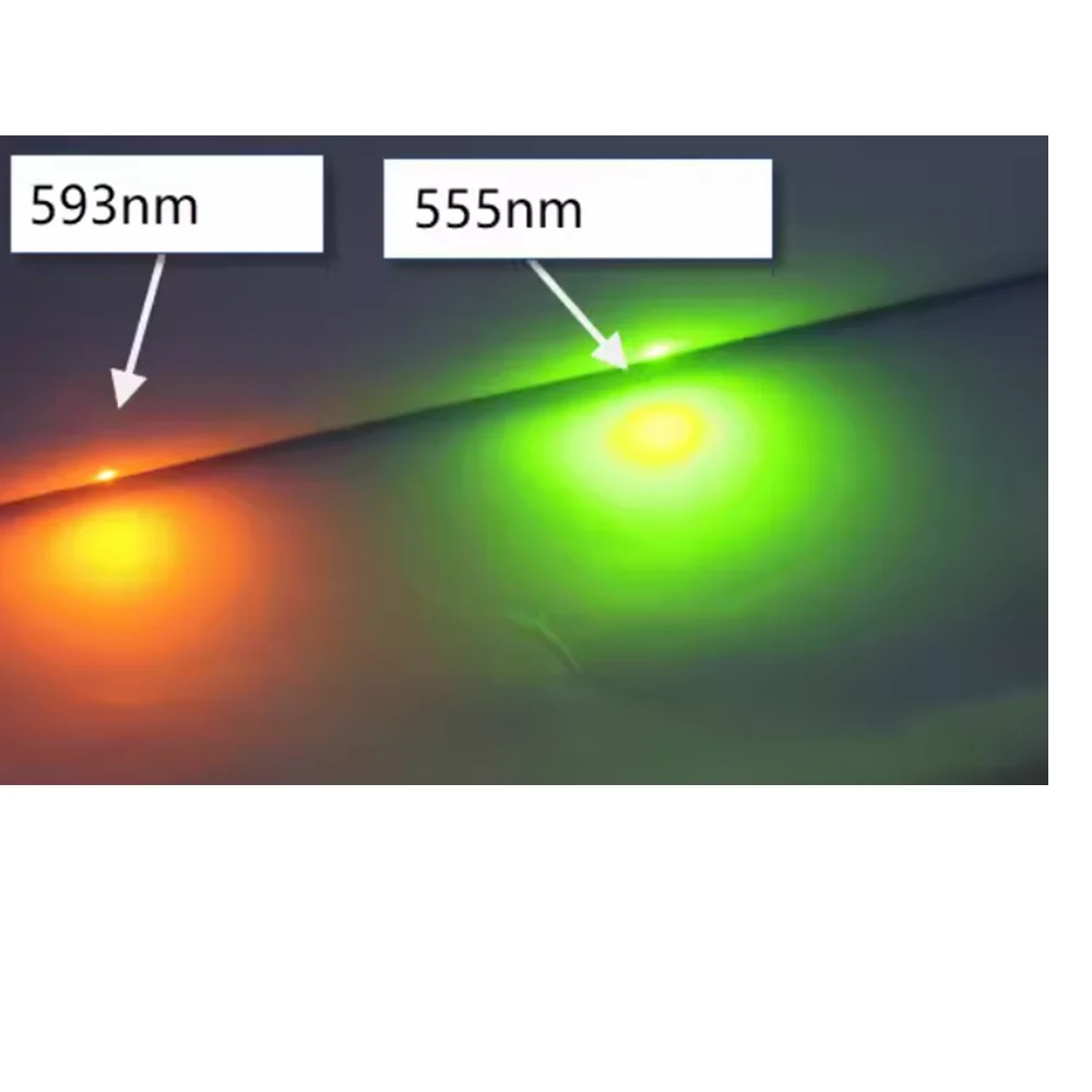 593 وحدة إشارة مصباح يدوي ليزر أصفر / 555 نانومتر #5