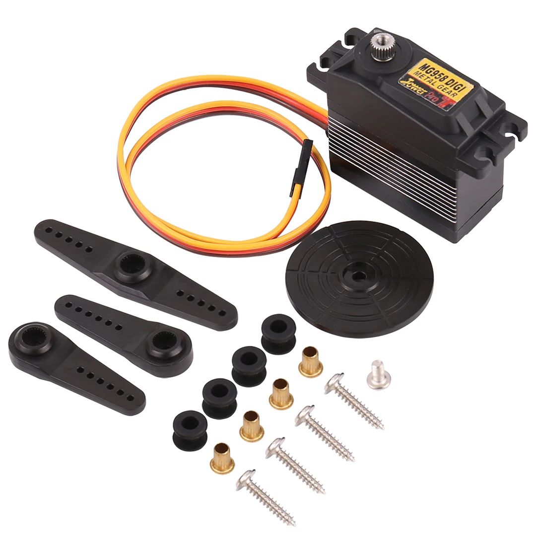 MG958 65 グラムメタルギアデジタルサーボ 20 キロ 18 キロトルク RC カーロボットヘリコプター用