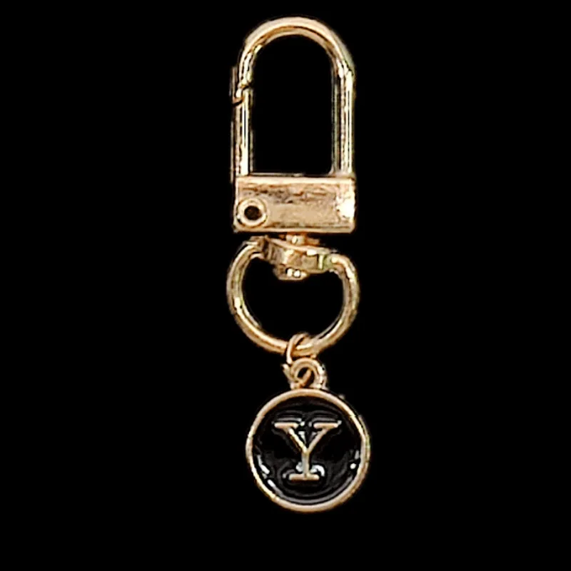Modischer DIY A-Z Buchstaben-Schlüsselanhänger, niedlicher kleiner Liebes-Taschenanhänger, Ringanhänger, 26 Alphabet-Metall-Schlüsselanhänger, Geschenk – Detail 27