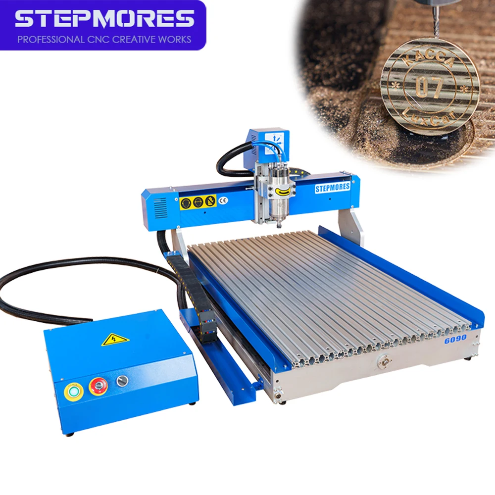 

CNC Router 6090 Model CNC Engraving and Milling Machine for Metal and Woodwork