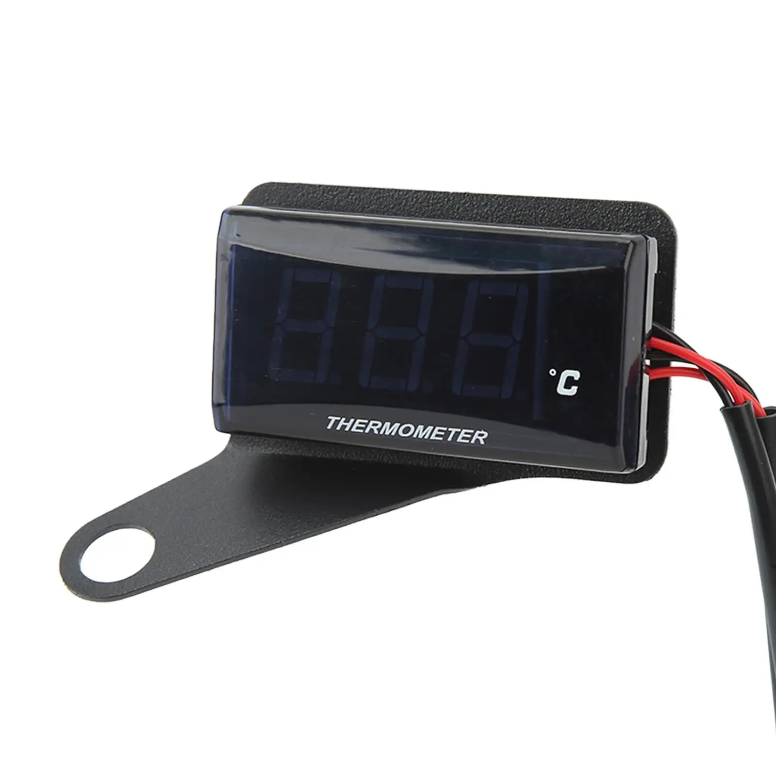 Termômetro de água digital impermeável para moto, Universal Água Temp Meter, 16mm Tee, motocicleta