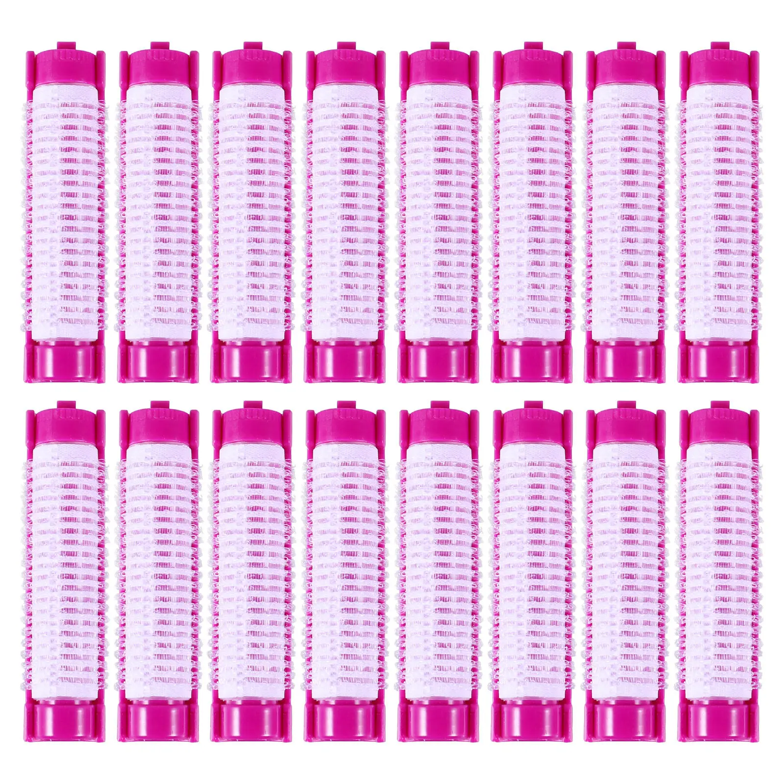 

20 шт. высококачественных пластиковых бигуди для создания естественных волн, легкие, портативные, для домашнего и дорожного использования