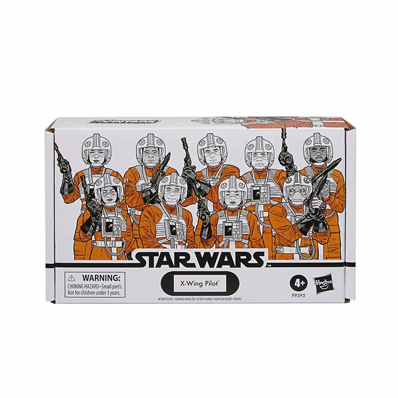 Hasbro Star Wars X-wing Pilot 4pack 3.75 Inch Movie Peripheral Kit Action Figure Model Gift Toy Collection for Kids