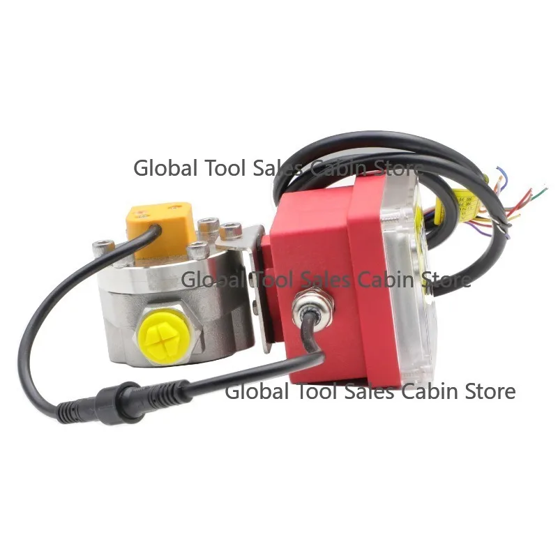 Reliable Quality Micro Gear Flow Meter Oil Adhesive Resin Paint Chemical Glue Ink Industrial Flowmeter High Accuracy Flow Sensor